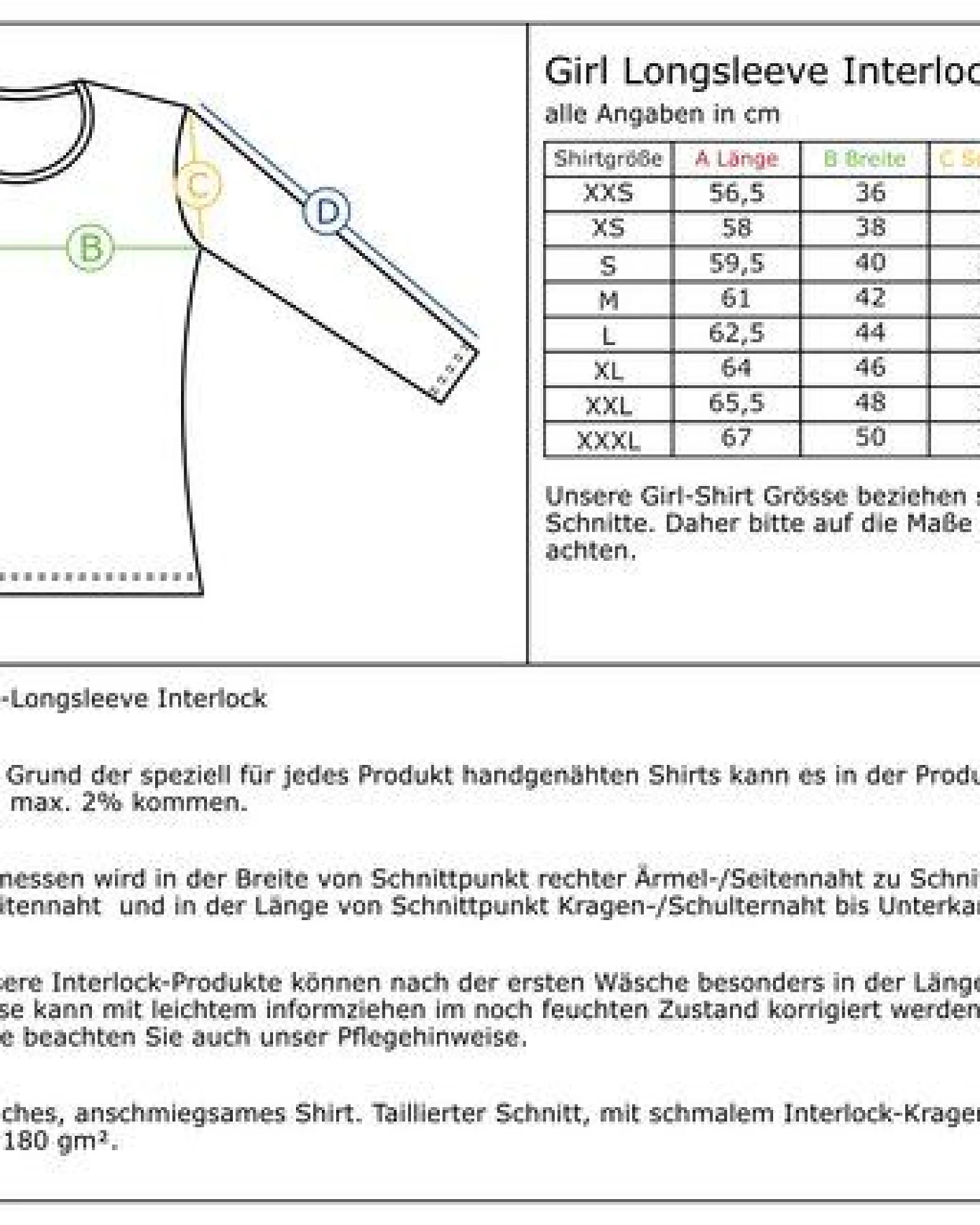 T-Shirtladen-Marktstrasse GmbH St. Pauli Girl-Longsleeve – Ansicht 4