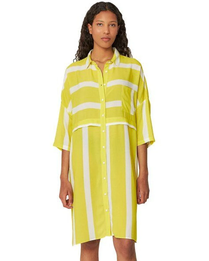 SKFK Hemdblusen-Kleid LISABE stripes