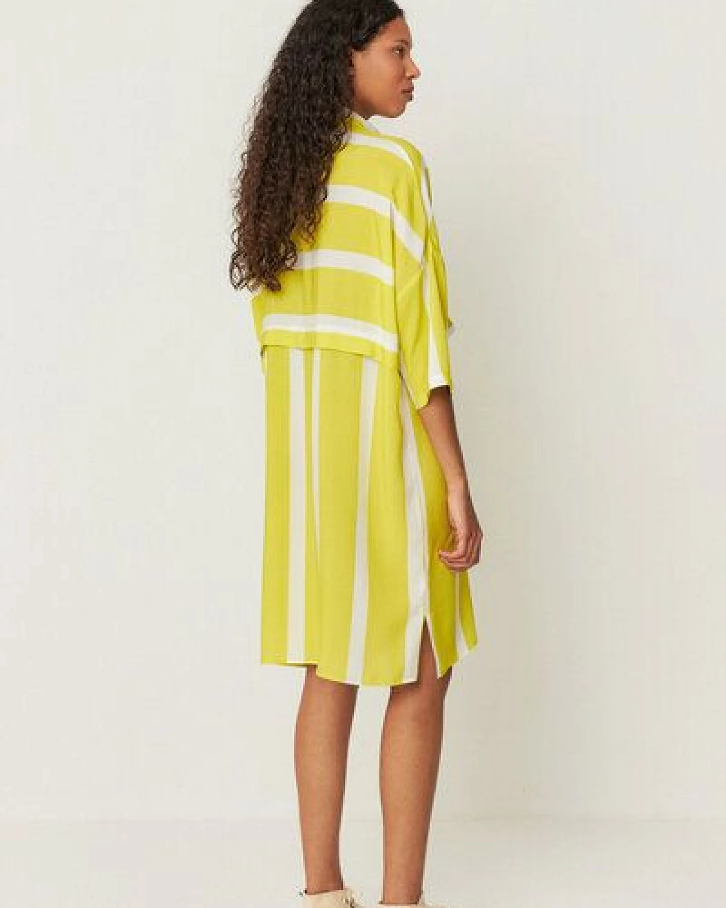 SKFK Hemdblusen-Kleid LISABE stripes – Ansicht 3