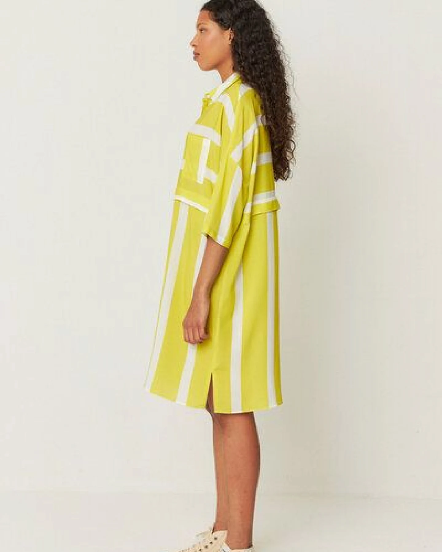 SKFK Hemdblusen-Kleid LISABE stripes – Ansicht 2
