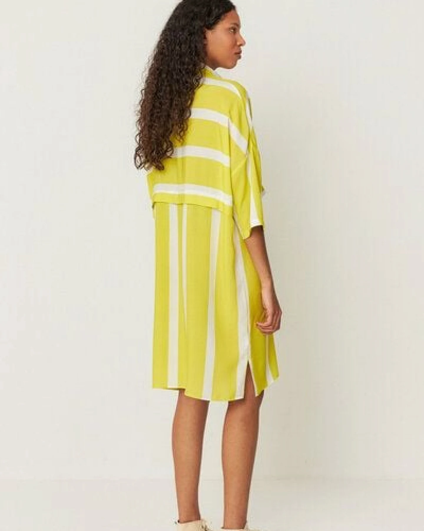 SKFK Hemdblusen-Kleid LISABE stripes – Ansicht 3