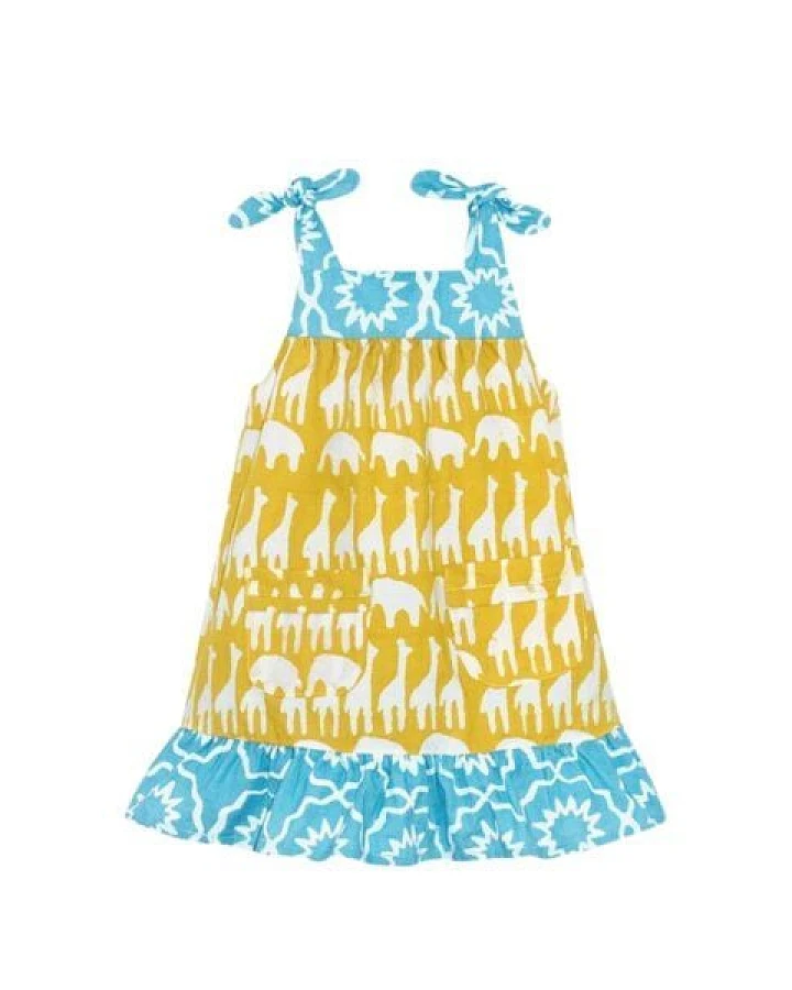 Global Mamas Bio Pocket Kleid - Chroma