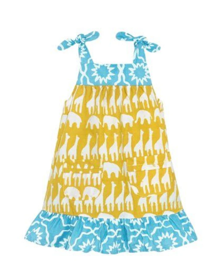 Global Mamas Bio Pocket Kleid - Chroma