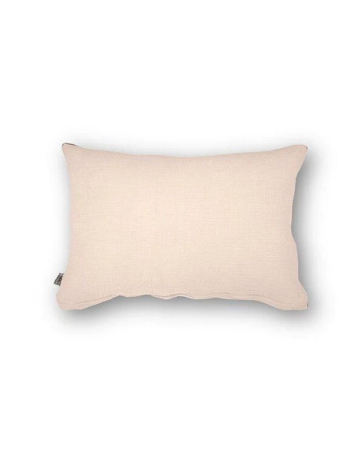 Hutch&Putch Musselin Kopfkissenbezug - Kissenhülle - 100% Bio-Baumwolle - Handmade in Germany