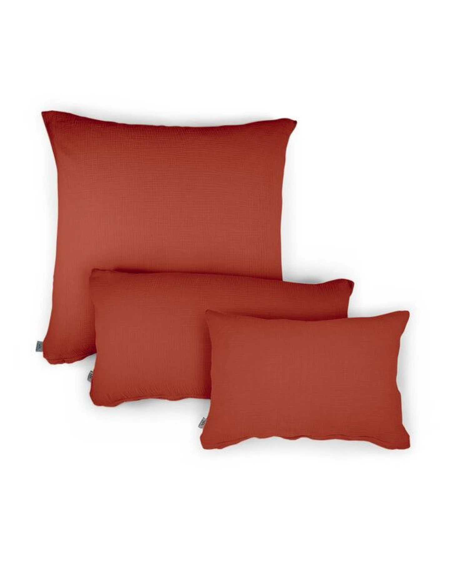 Hutch&Putch Musselin Kopfkissenbezug - Kissenhülle - 100% Bio-Baumwolle - Handmade in Germany – Ansicht 2