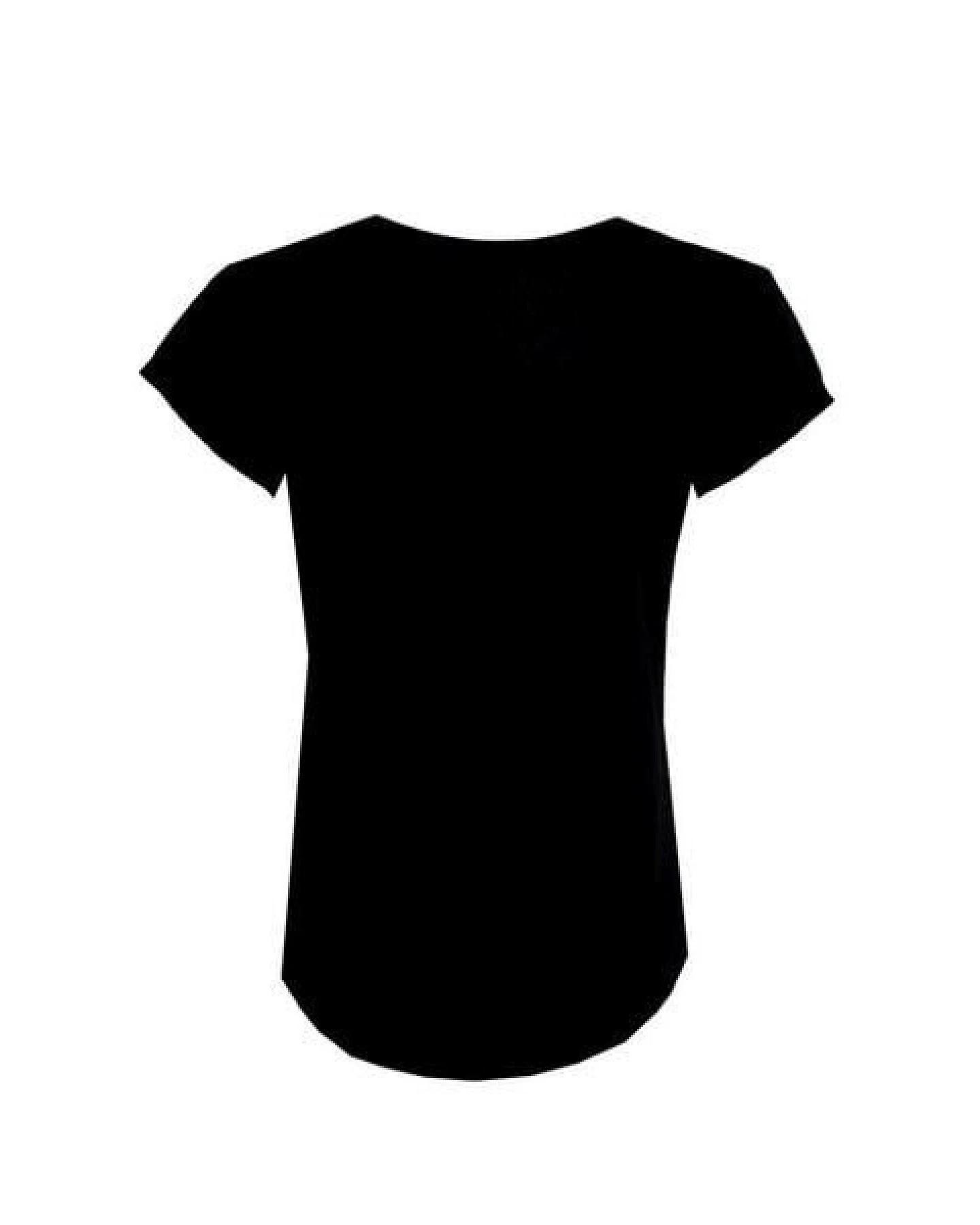Damen T-Shirt Rundhals aus Bio-Baumwolle "Modde" Schwarz von Fädd – Ansicht 3