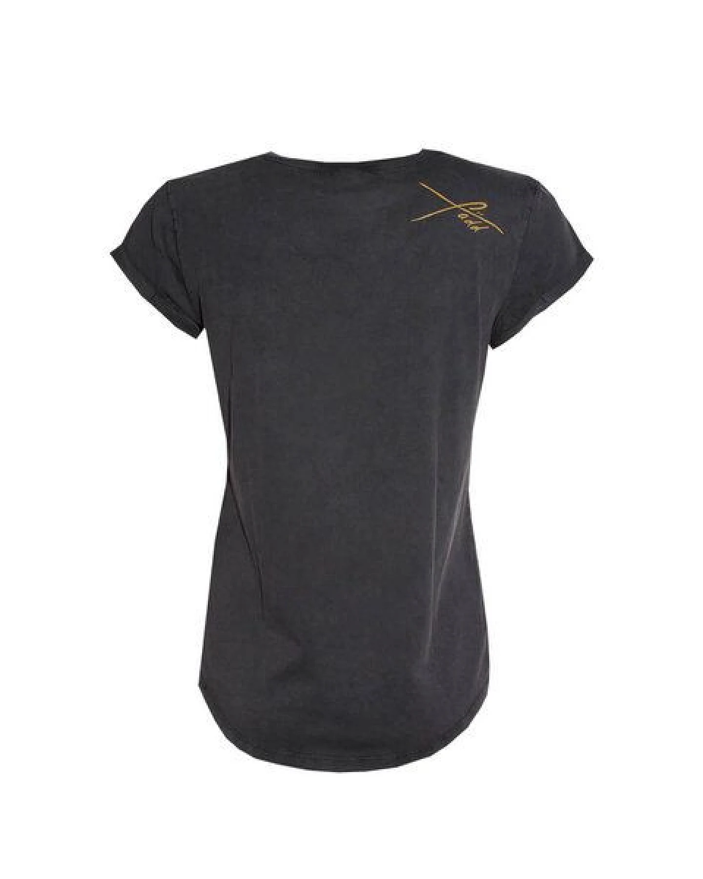 FÄDD Damen T-Shirt Rundhals aus Bio-Baumwolle "Nautilust BT" Grau – Ansicht 3