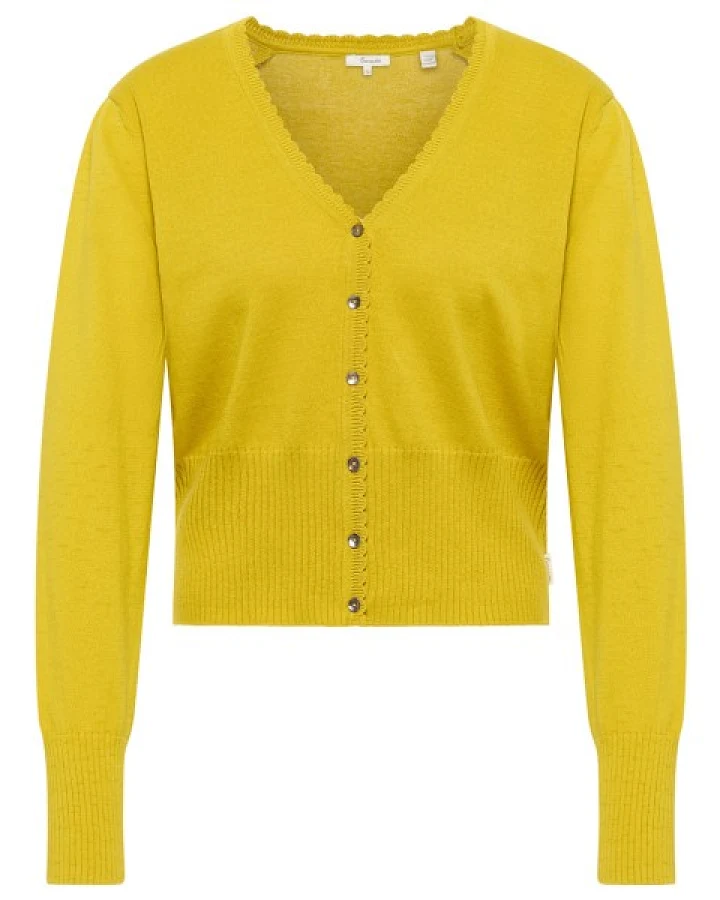 Tranquillo - Women's Strickjacke Linaa - Cardigan Gr XS gelb
