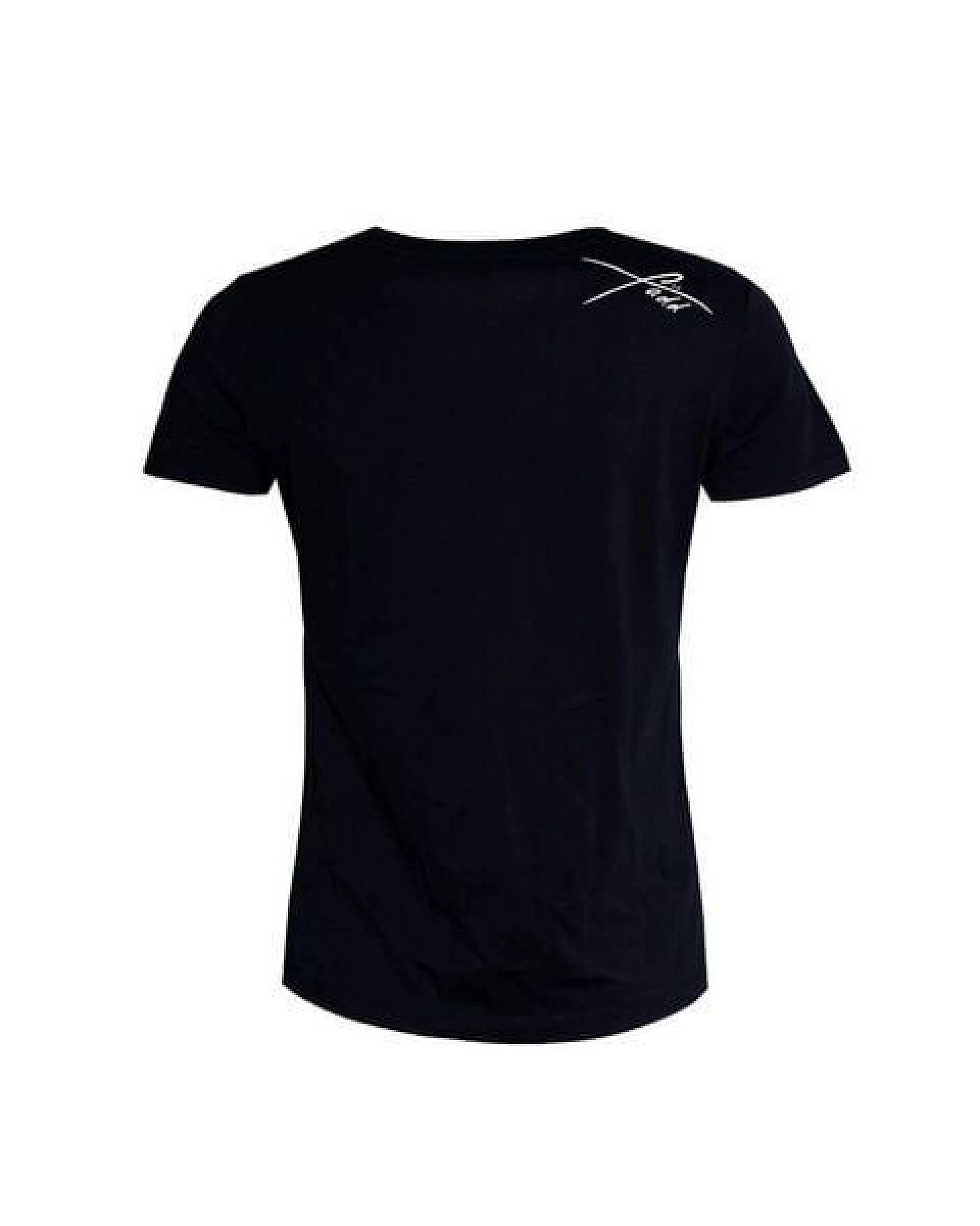 FÄDD Damen T-Shirt Rundhals aus Bio-Baumwolle "Ostsee BT" Navy Schwarz – Ansicht 3