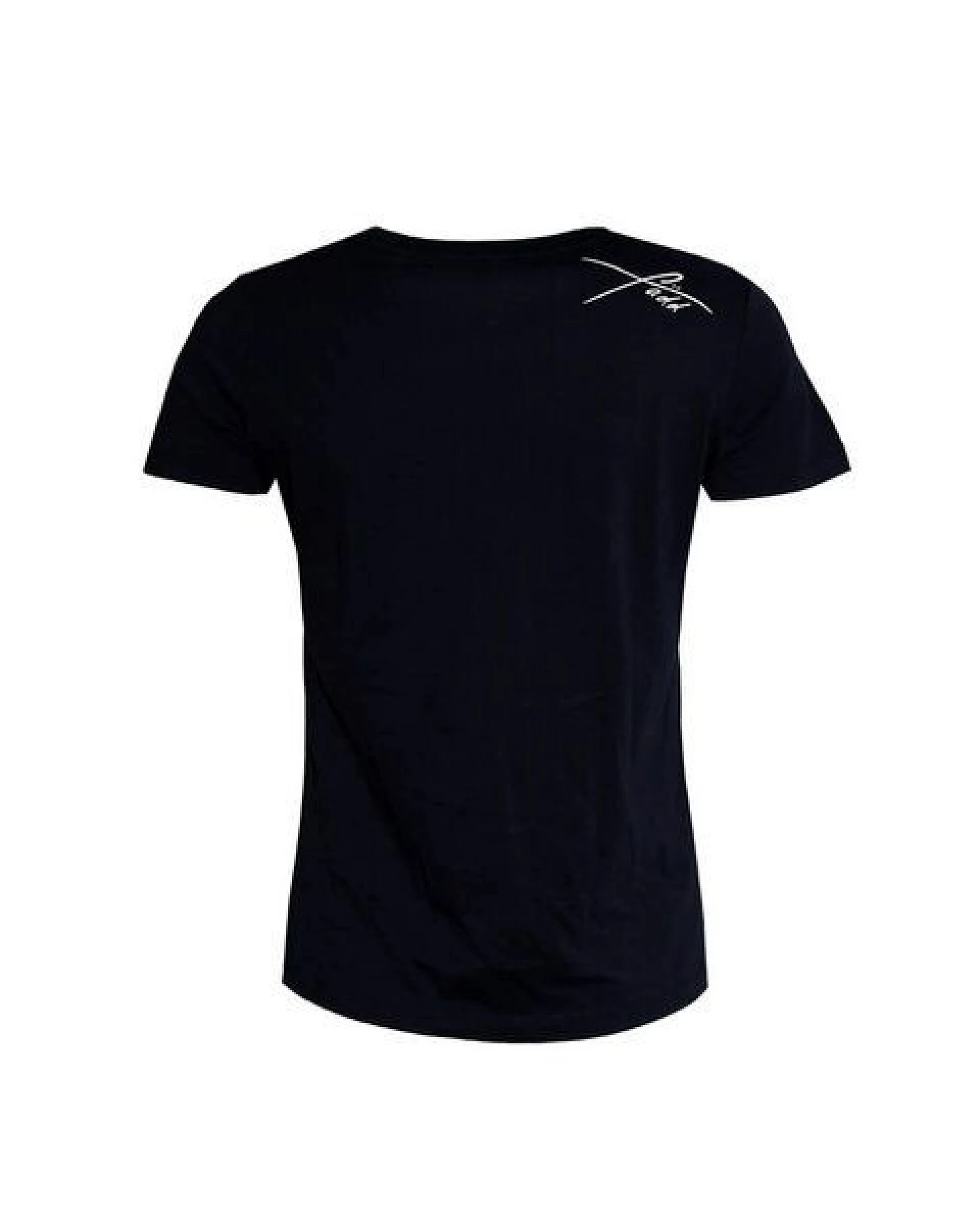 FÄDD Damen T-Shirt Rundhals aus Bio-Baumwolle "Ostsee BT" Navy Schwarz – Ansicht 3