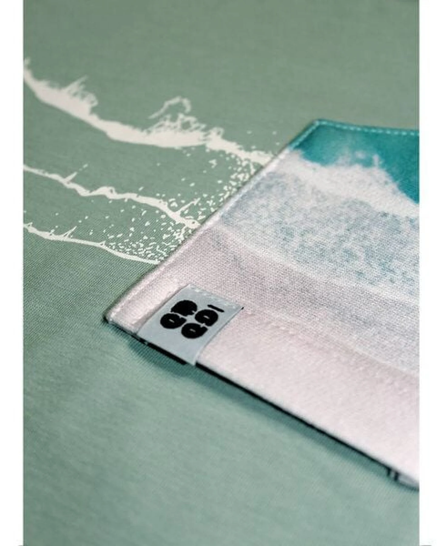 FÄDD Damen T-Shirt Rundhals aus Bio-Baumwolle "Weißwasser BT" Grün – Ansicht 4