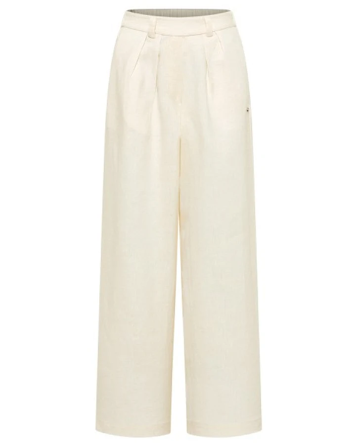 Tranquillo - Women's Hose Rooxy - Freizeithose Gr 40 beige/weiß
