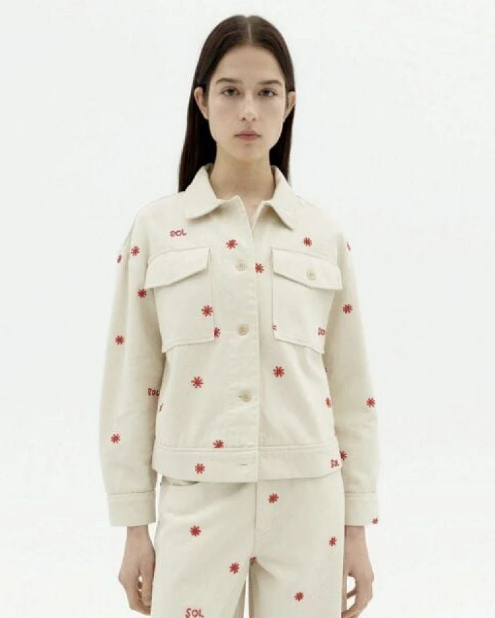 thinking mu Sol Chain Frans Jacket