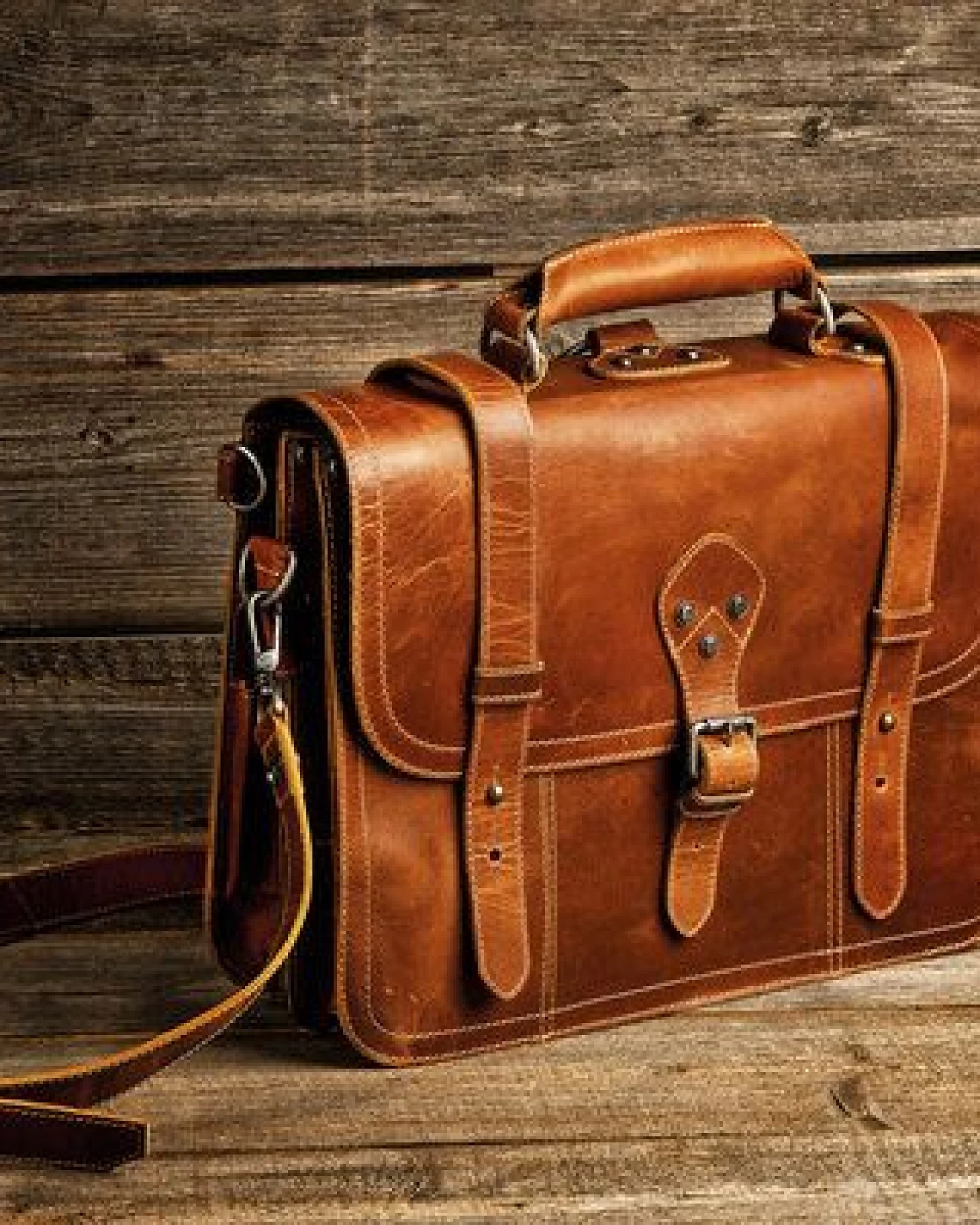 Alpenleder Messenger Bag BROOKS – Ansicht 4