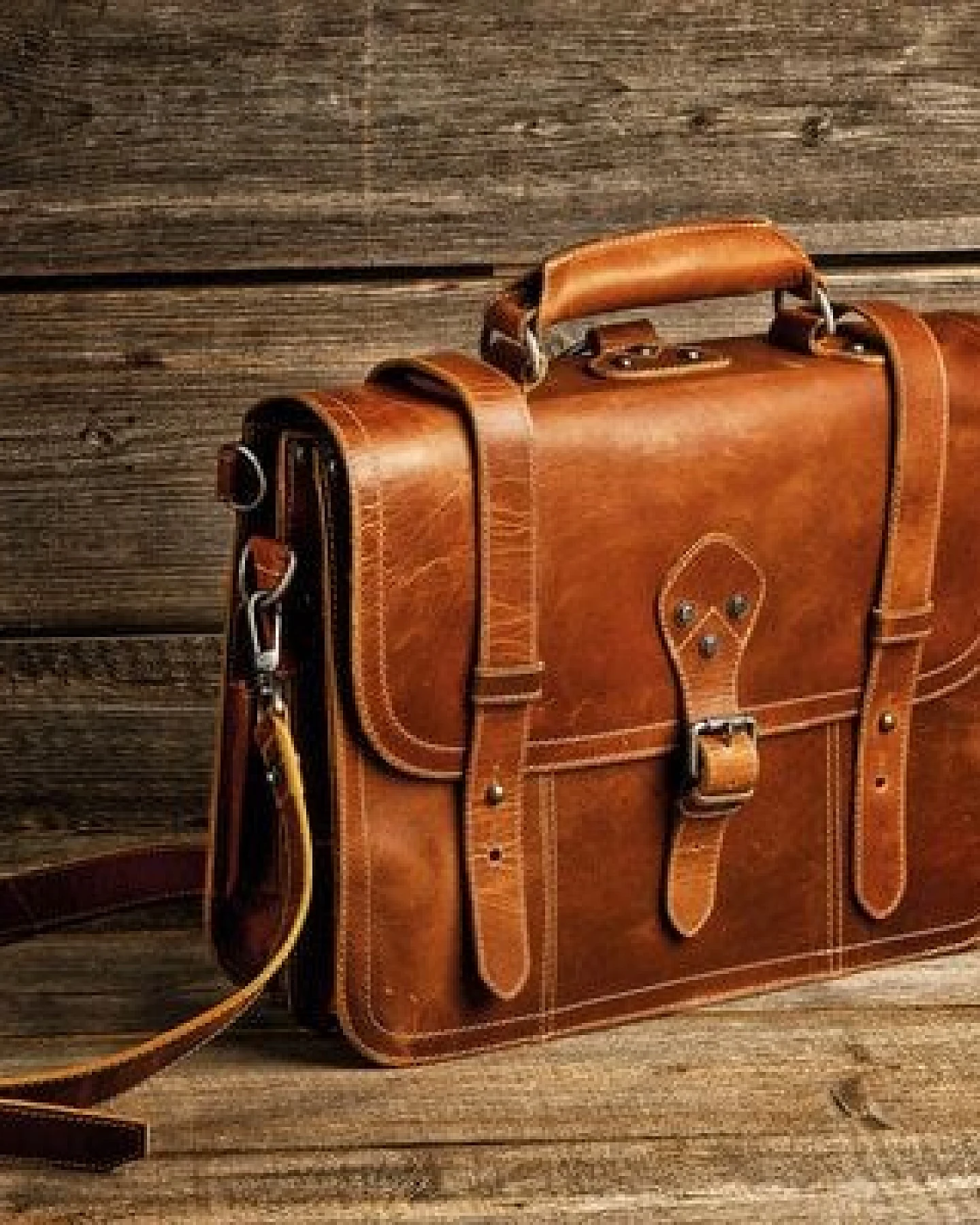 Alpenleder Messenger Bag BROOKS – Ansicht 4