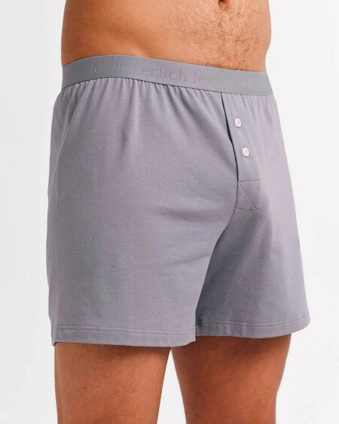 erlich textil Casual Cotton Boxers, weite Boxershorts mit 95% Baumwolle (aus kontrolliert biologischem Anbau), made in Europe – Ansicht 2