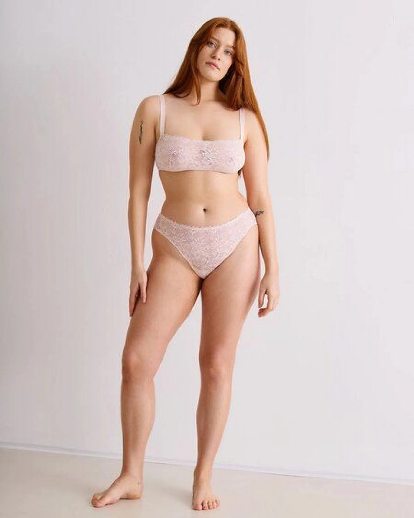 erlich textil Dreamy Lace Bandeau Bralette mit Spitze, made in Europe – Ansicht 4