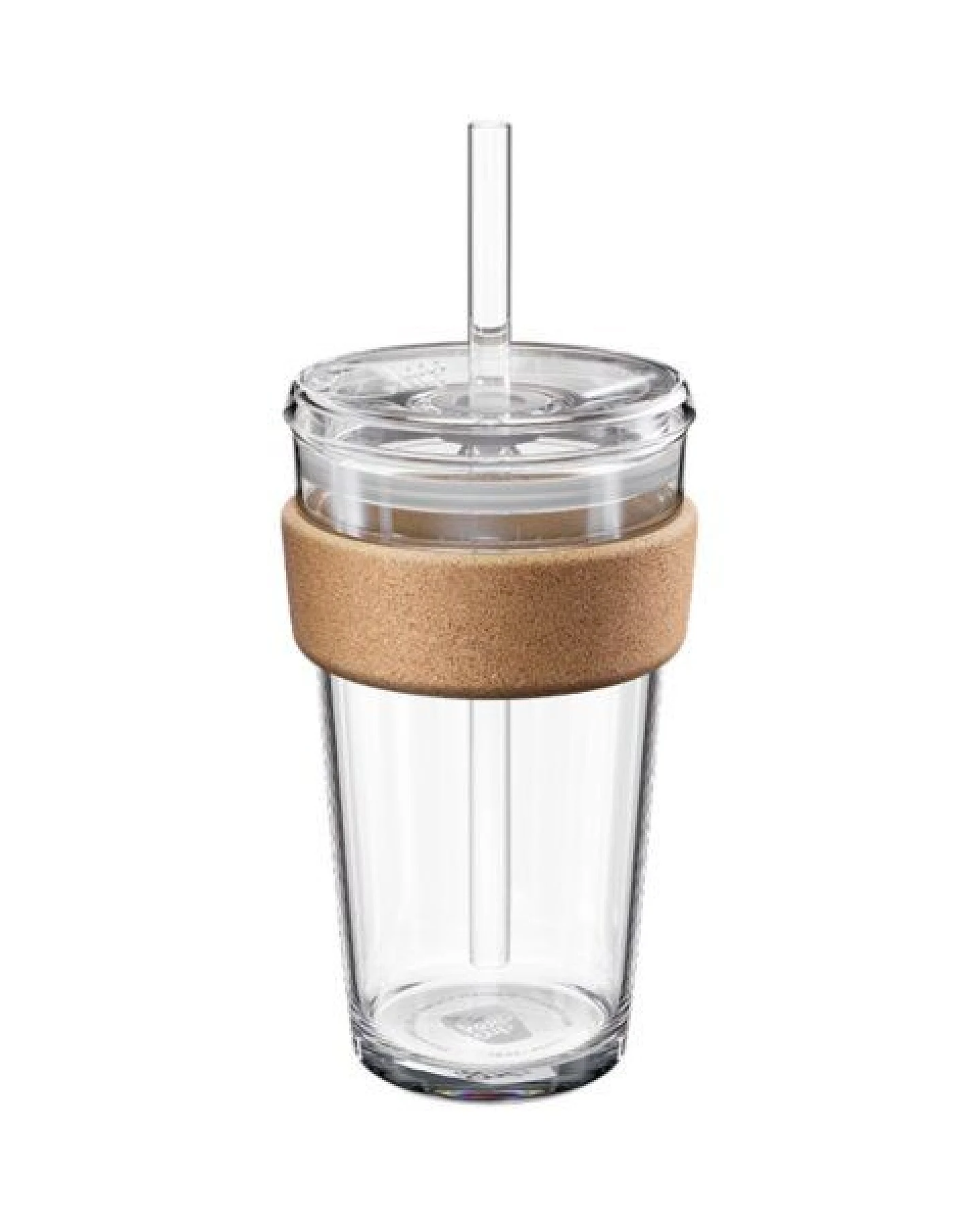 KeepCup - COLD CUP CORK – To Go Becher aus Glas mit Strohhalm in 2 Größen – Ansicht 2