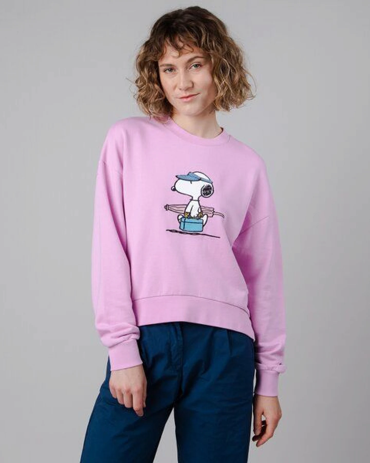 Brava Fabrics Sweatshirt Peanuts Beach – Ansicht 2