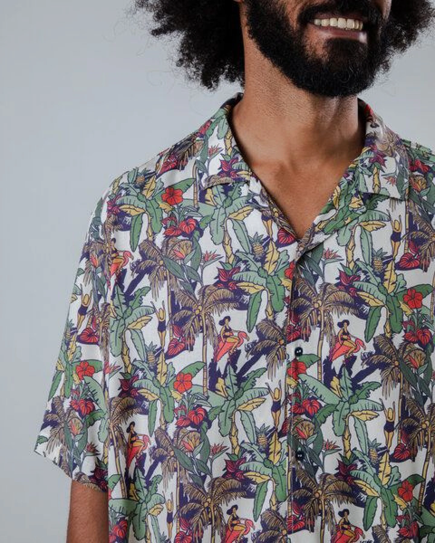 Brava Fabrics Kurzarm-Hemd Helios Aloha – Ansicht 3