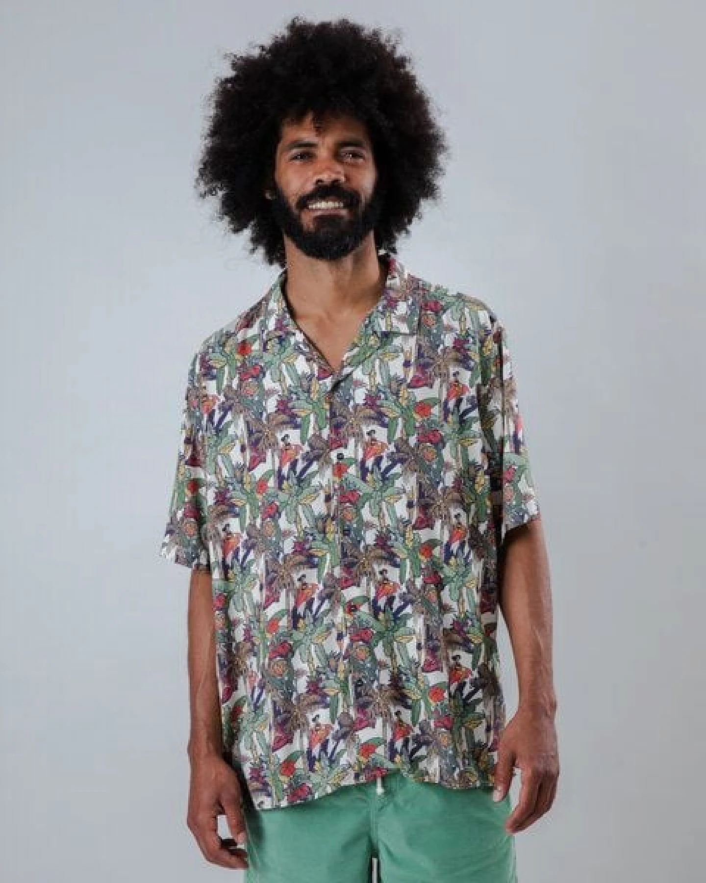 Brava Fabrics Kurzarm-Hemd Helios Aloha – Ansicht 4
