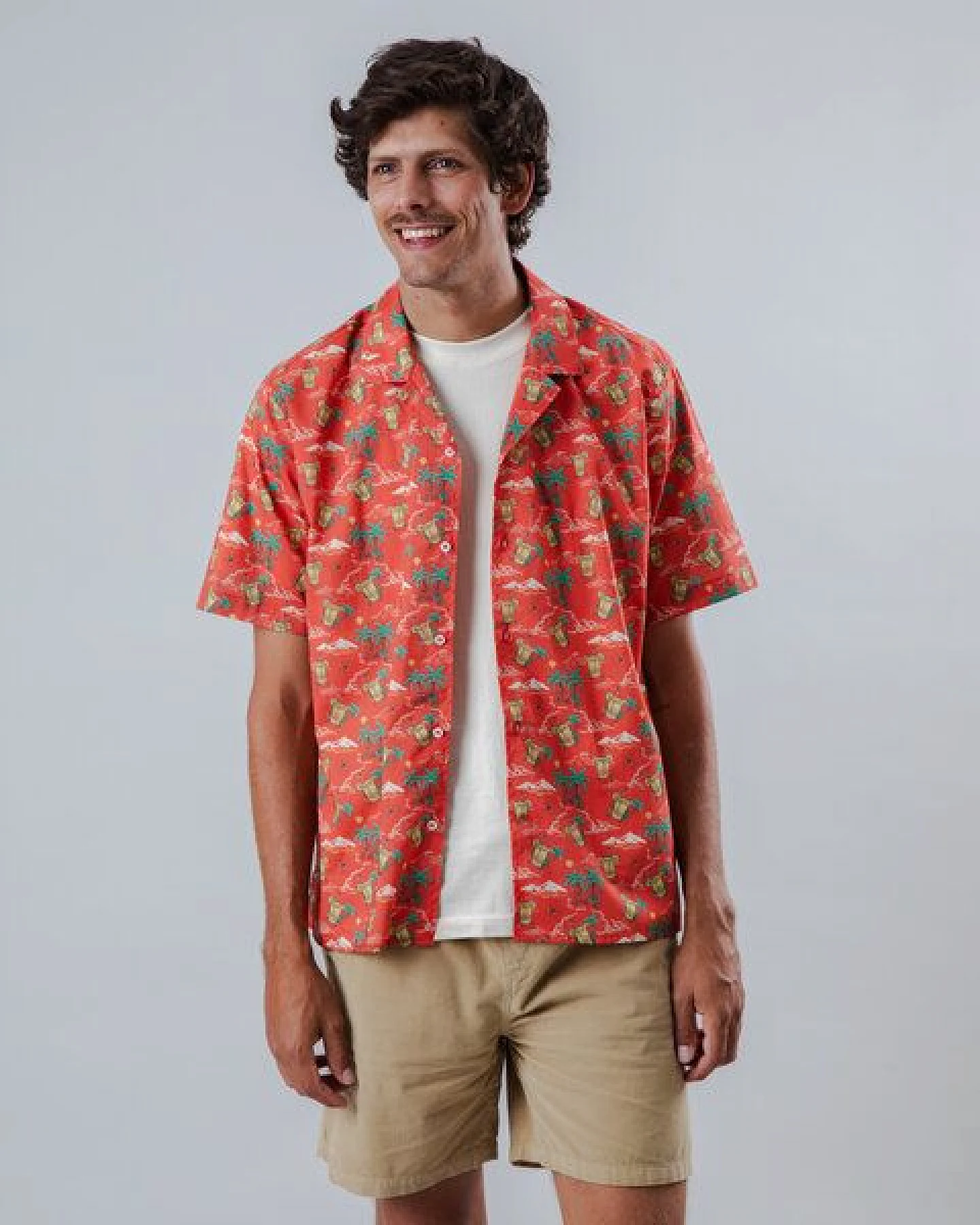 Brava Fabrics Kurzarm-Hemd Jungle Juice Aloha – Ansicht 2