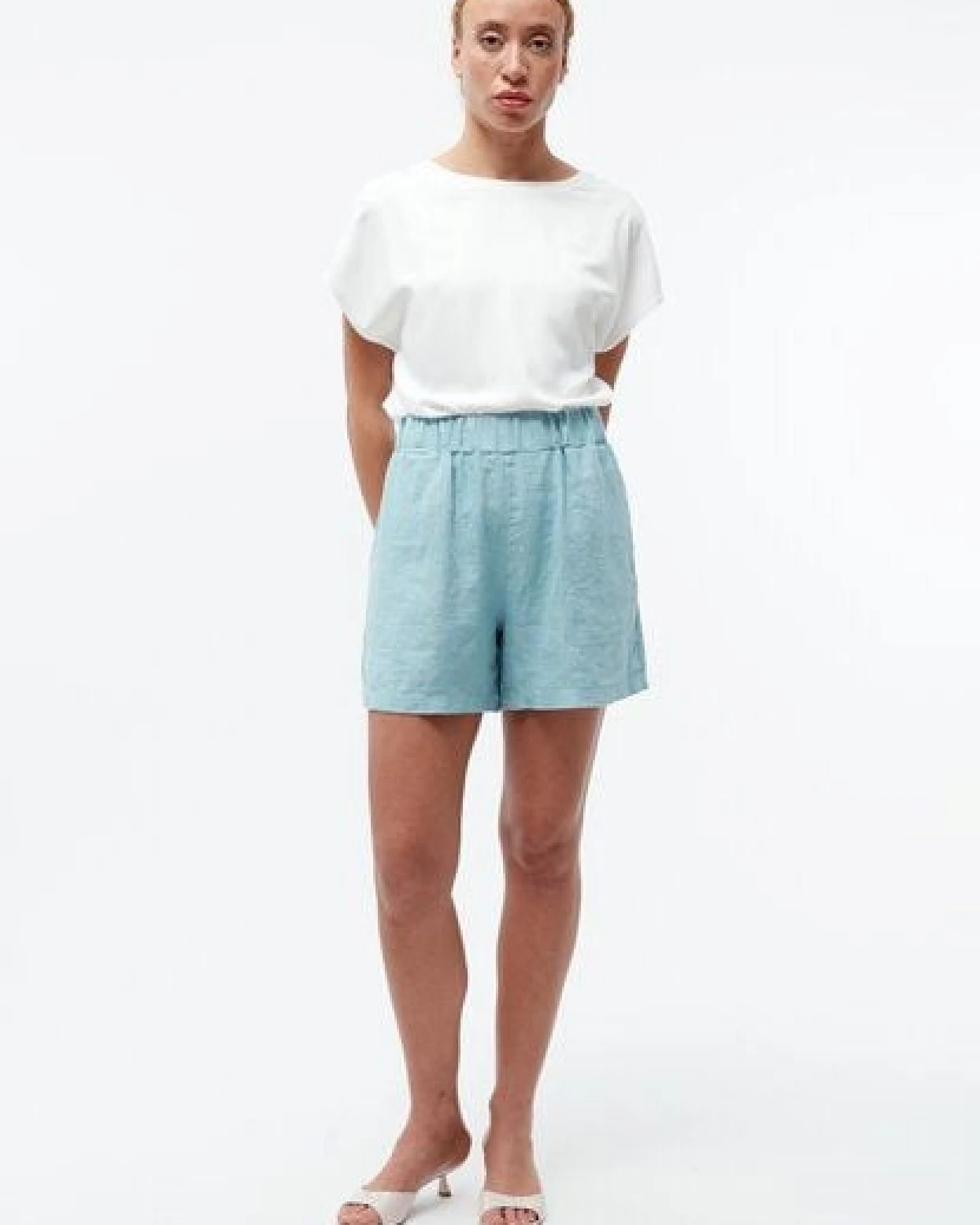 Givn Berlin Leinen-Shorts Clementine – Ansicht 4