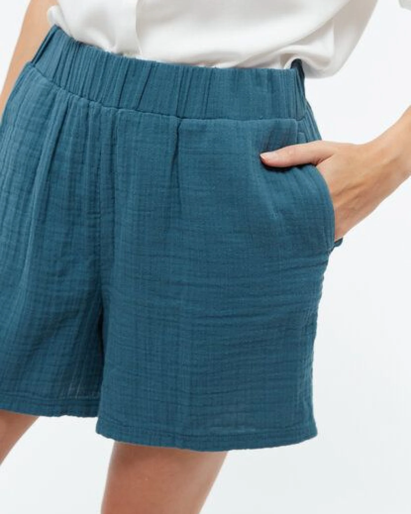 Givn Berlin Musselin Shorts Clementine – Ansicht 3