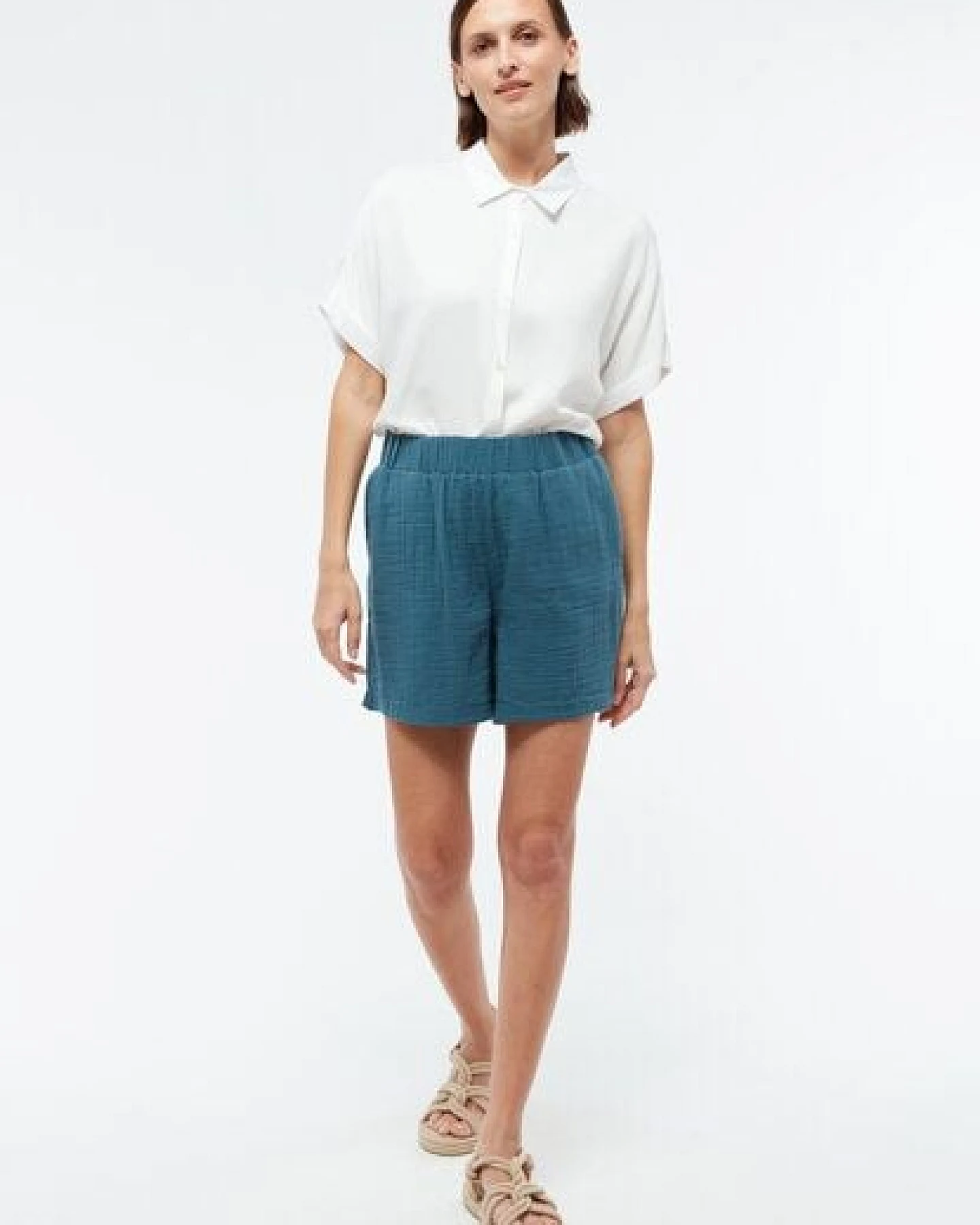 Givn Berlin Musselin Shorts Clementine – Ansicht 4