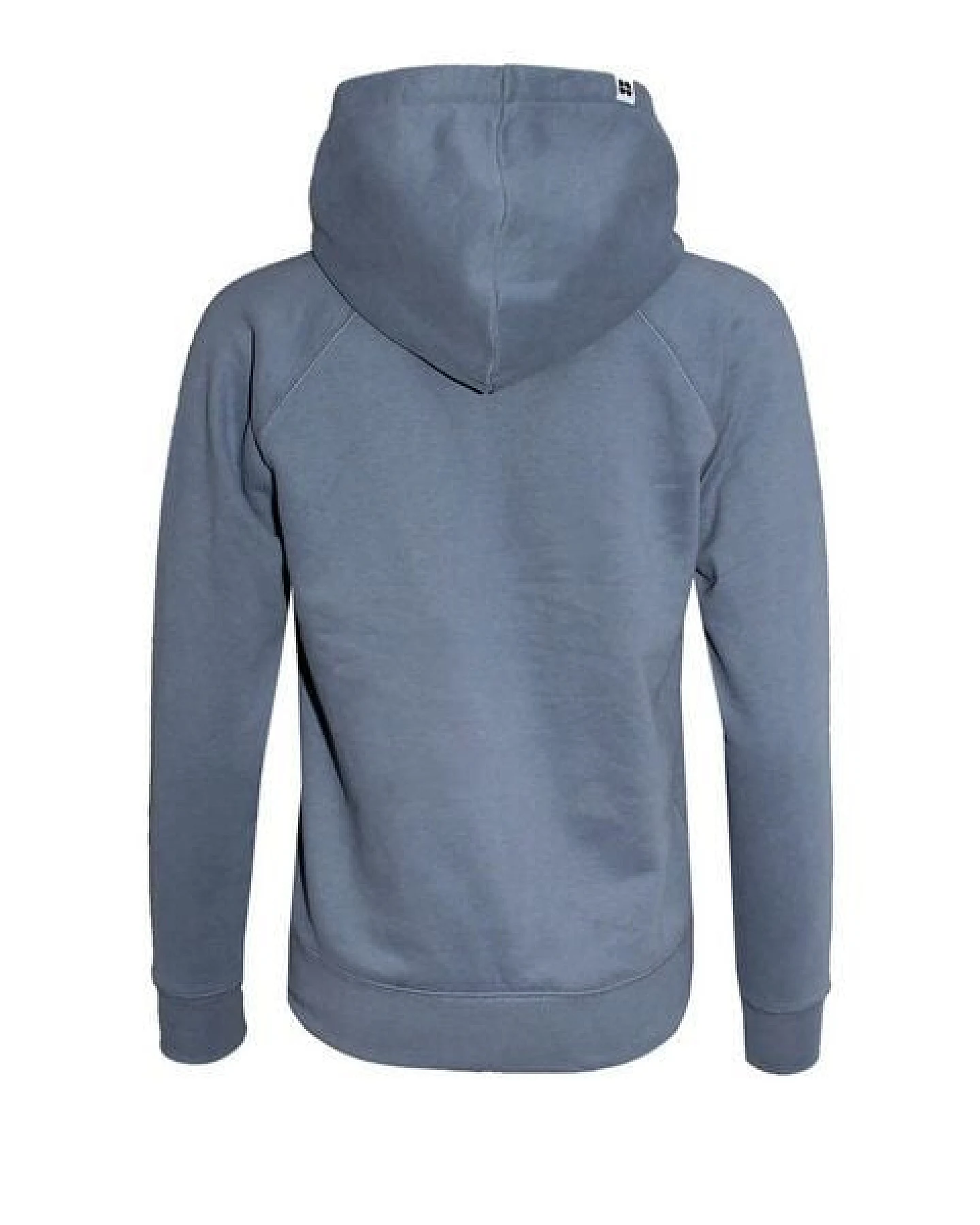 FÄDD Damen Sweatshirt Hoodie aus Bio-Baumwolle "Hippocampus" Grau – Ansicht 3