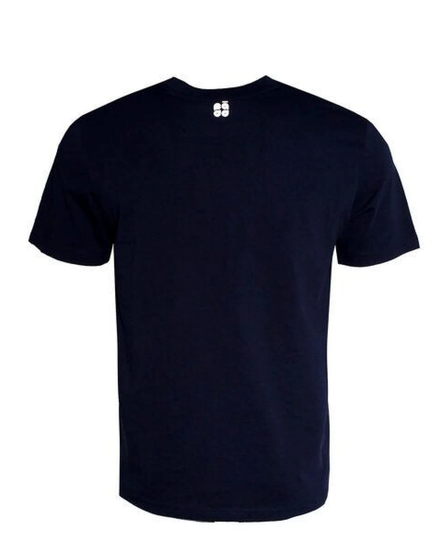FÄDD Herren T-Shirt Rundhals Bio-Baumwolle "Teuchtlurm 2.0 BT" Navy Blau – Ansicht 3