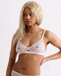 Produktseite: erlich textil Dreamy Lace Cut-Out bügelloses Bralette mit Spitze, made in Europe