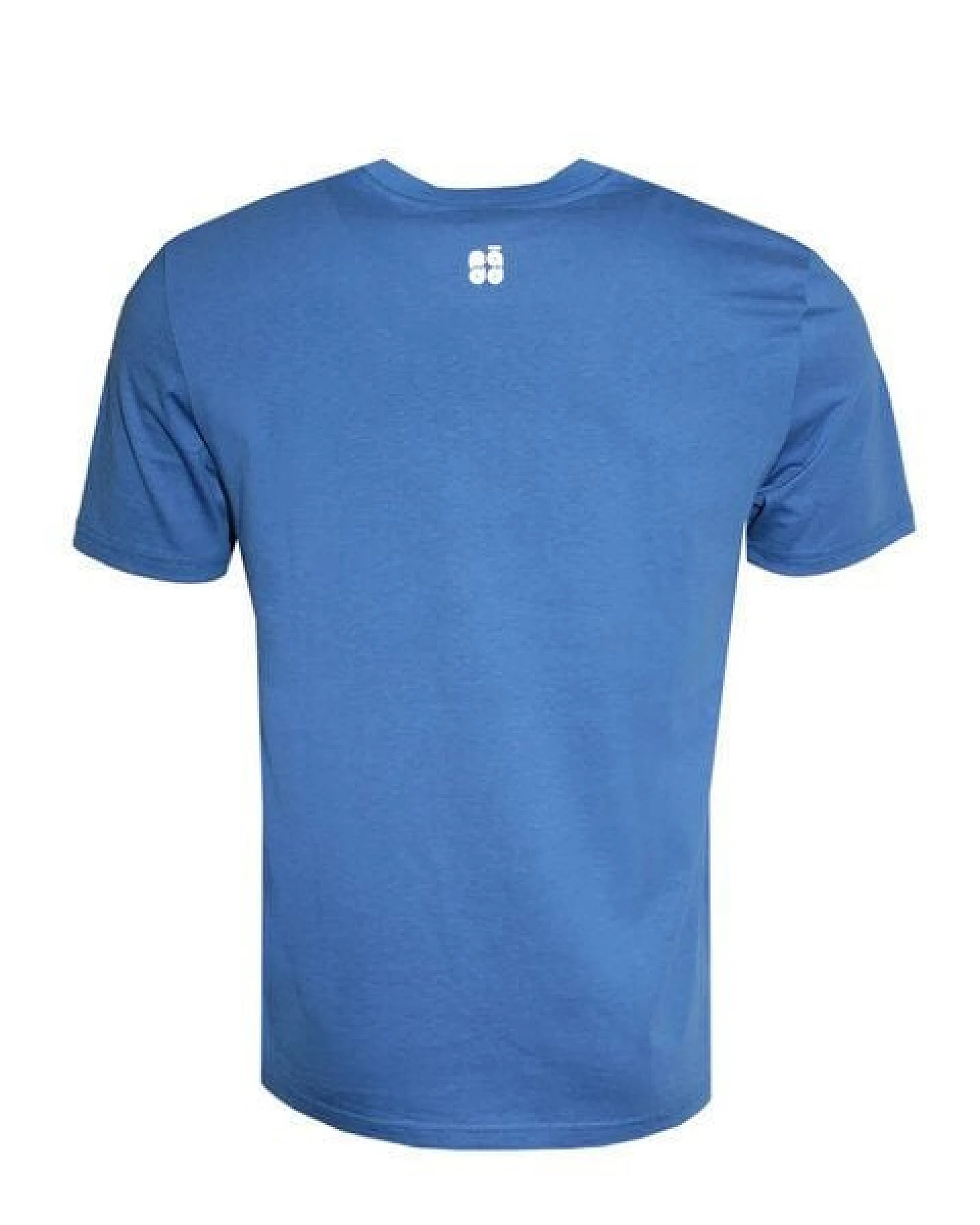 Herren T-Shirt Rundhals aus Bio-Baumwolle "Moby Dünn" Blau von Fädd – Ansicht 3