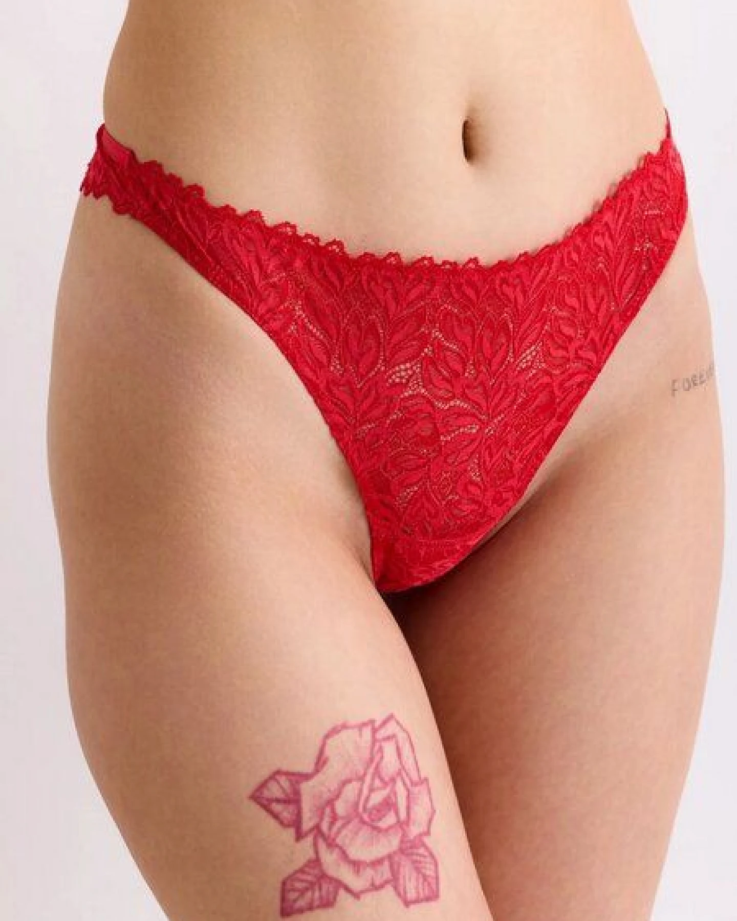 erlich textil Dreamy Lace String mit Spitze, made in Europe – Ansicht 2