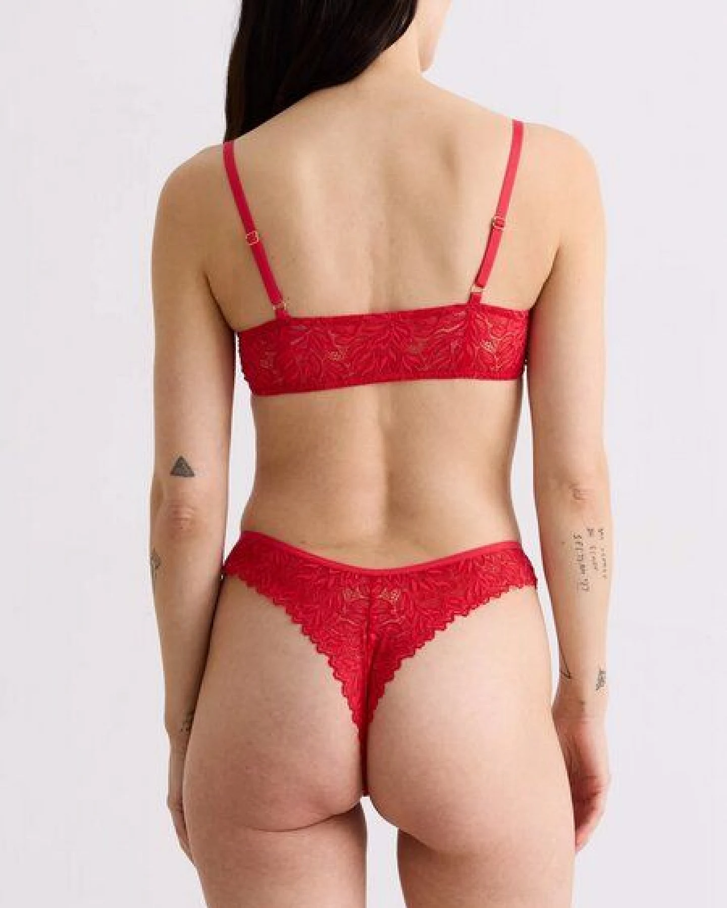 erlich textil Dreamy Lace Brazil String mit Spitze, made in Europe – Ansicht 4