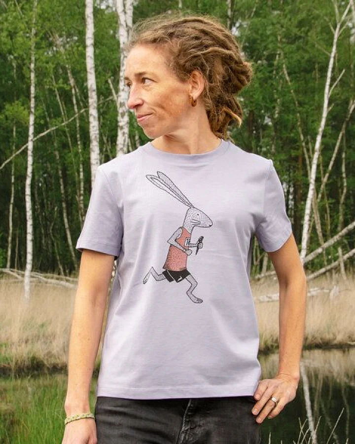 Cmig Lauf-Hase T-Shirt Damen