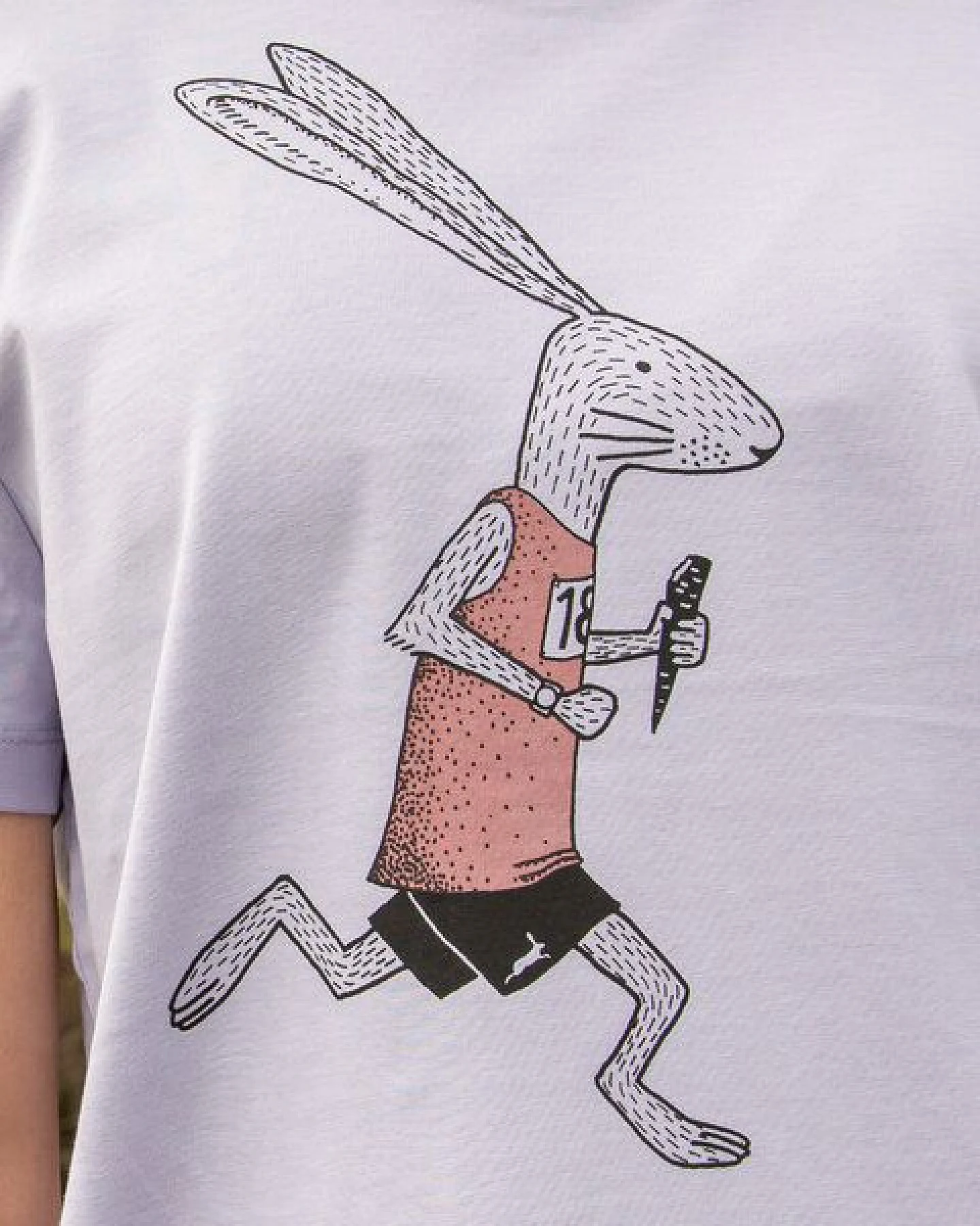Cmig Lauf-Hase T-Shirt Damen – Ansicht 2
