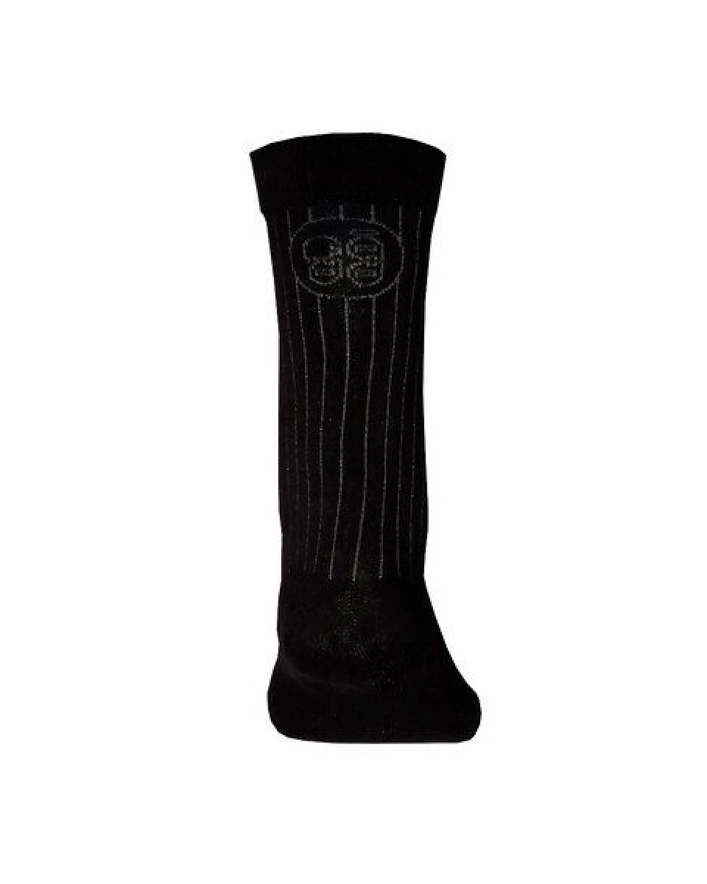 FÄDD Unisex Socken aus Bio-Baumwolle "Streifenadel" Schwarz oder Navy – Ansicht 2