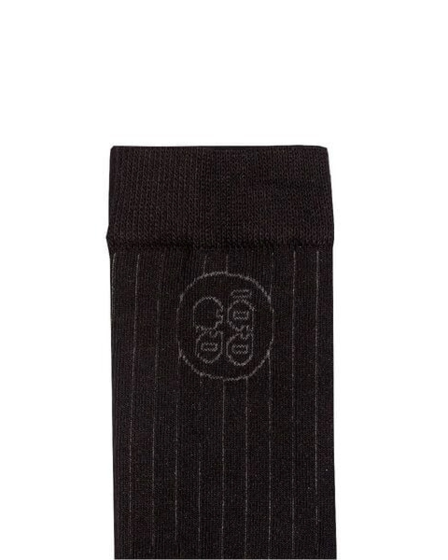 FÄDD Unisex Socken aus Bio-Baumwolle "Streifenadel" Schwarz oder Navy – Ansicht 3