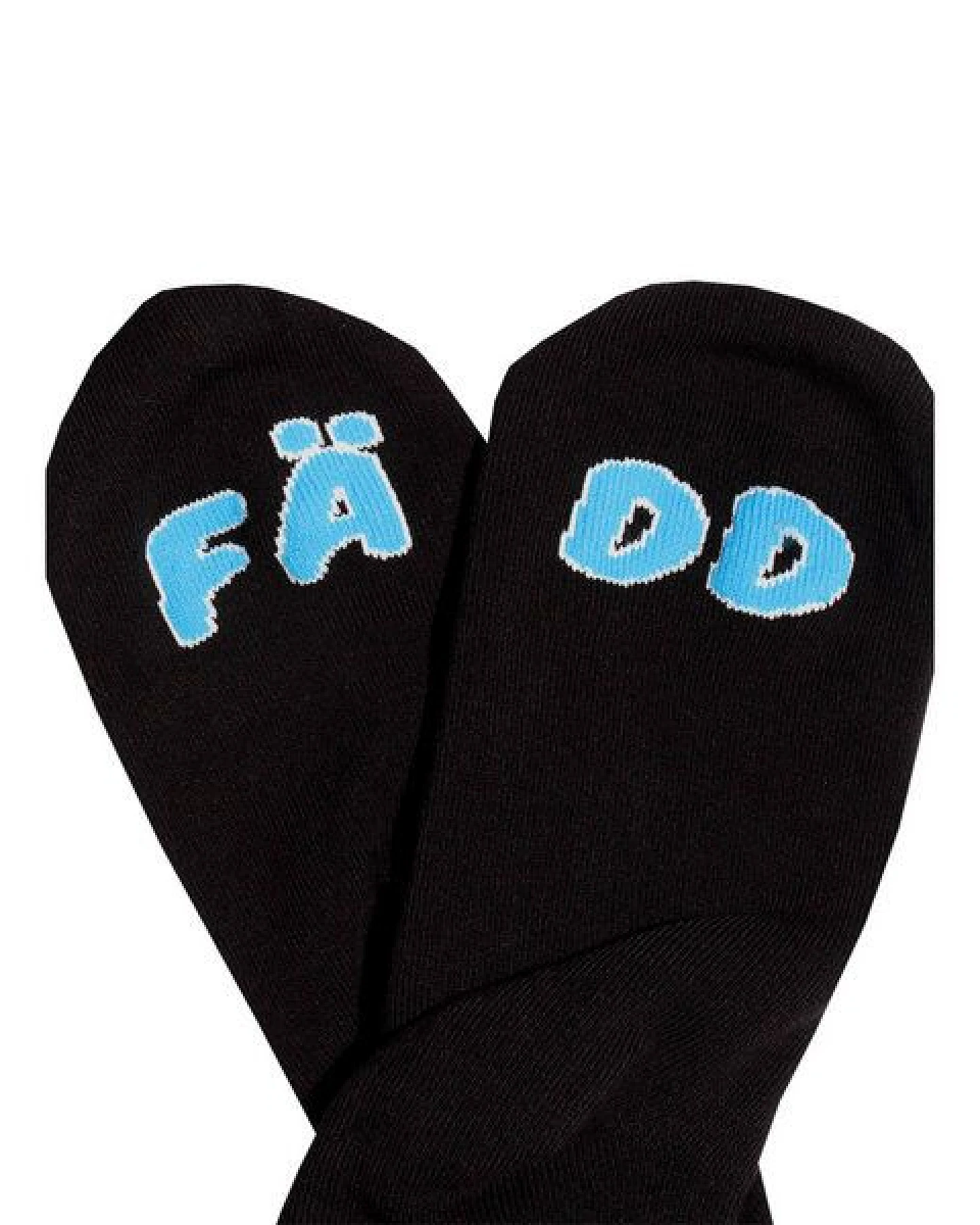 FÄDD Unisex Socken Bio-Baumwolle "Wellensport" Weiß Pink/ Grün o. Schwarz – Ansicht 3
