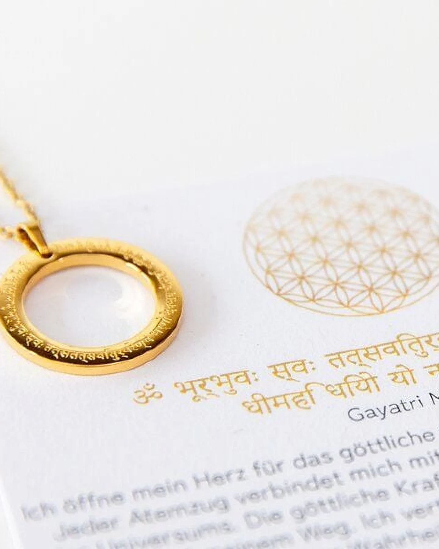 Divasya Mantra Halskette – Ansicht 2