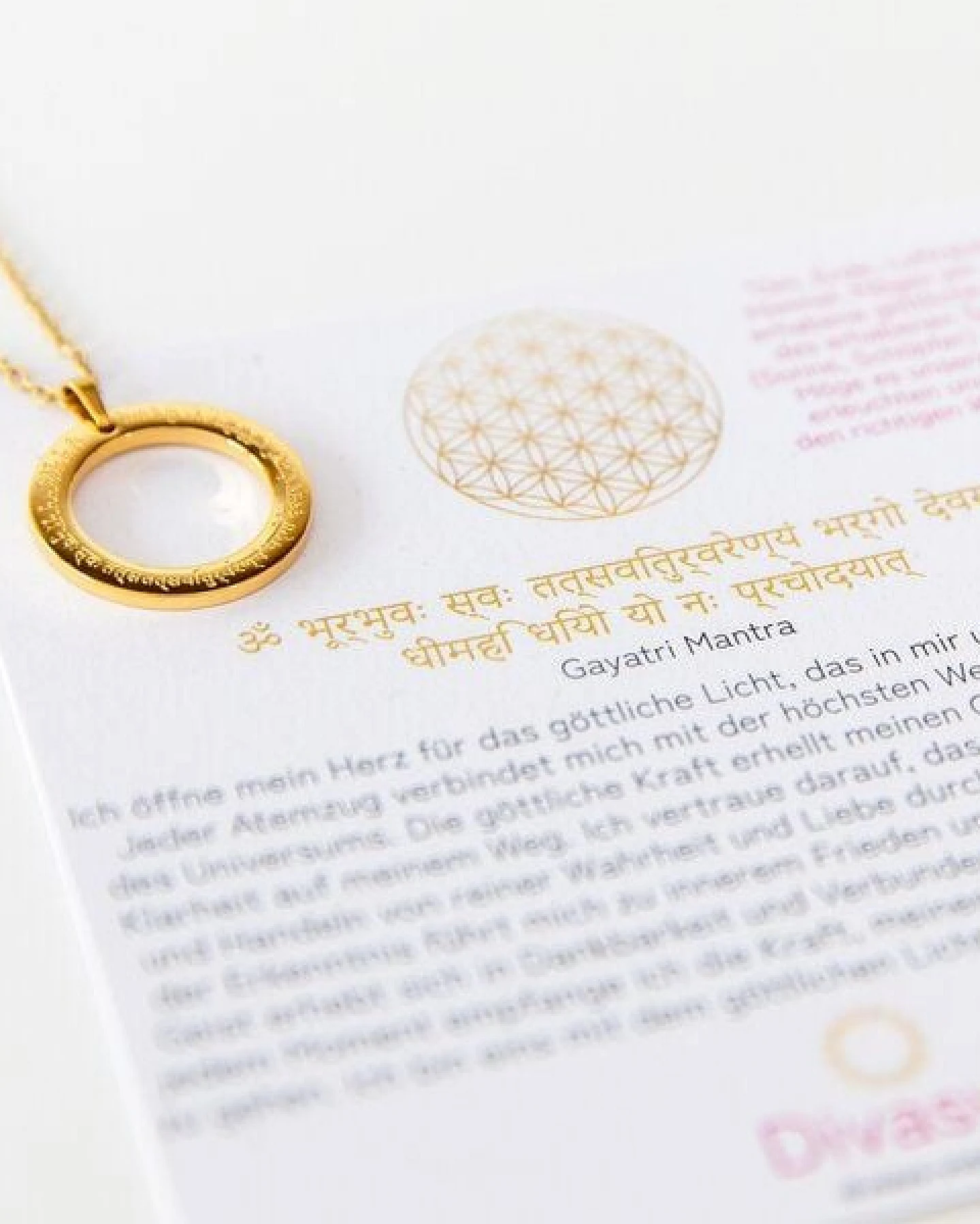Divasya Mantra Halskette – Ansicht 4