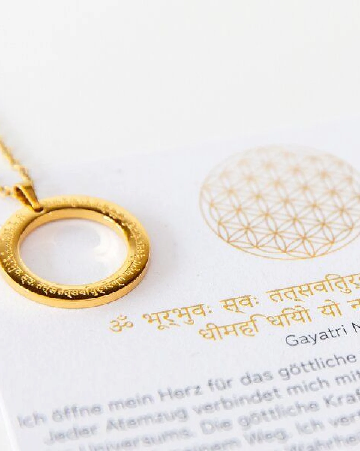 Divasya Mantra Halskette – Ansicht 2
