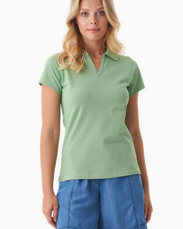 ORGANICATION Poloshirt aus Bio-Baumwolle
