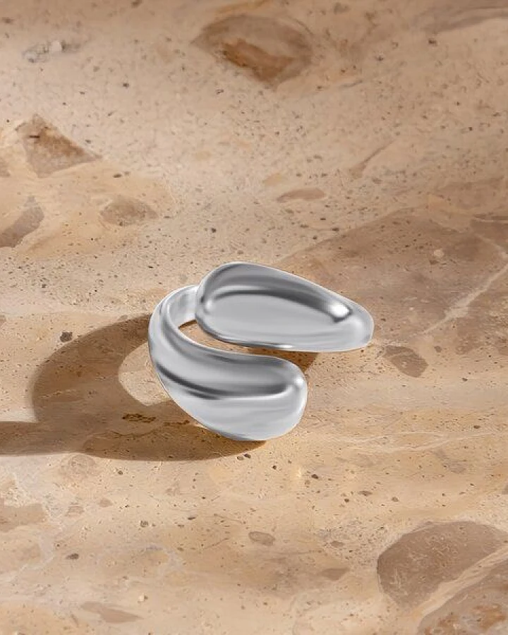 Größenvariabler ROUND Ring ca. Ø 18 - 20mm von Elektropulli