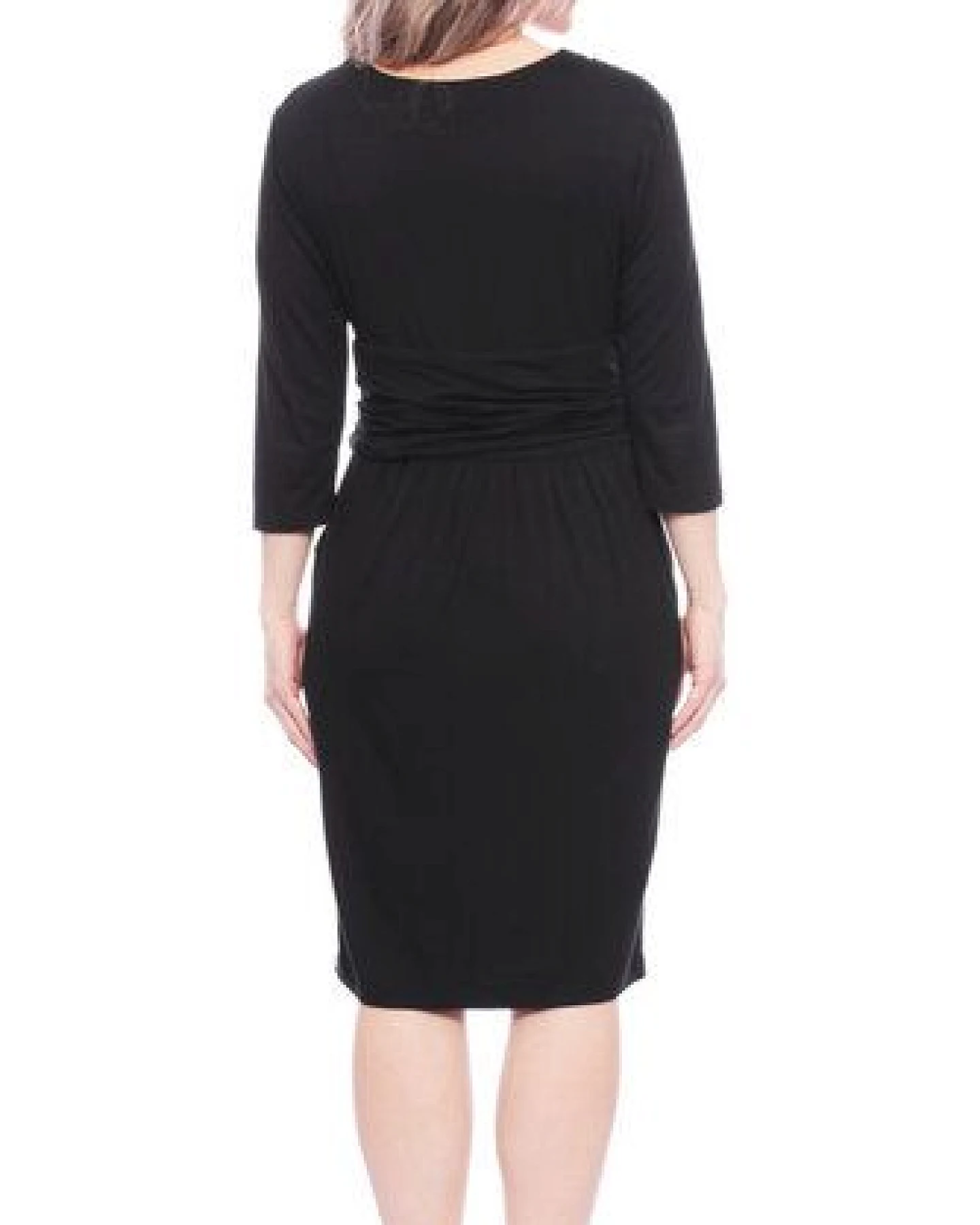 Ingoria TIFFANIE Figurfreundliches Etui-Kleid mit Tulpenrock aus TENCEL Modal – Ansicht 4