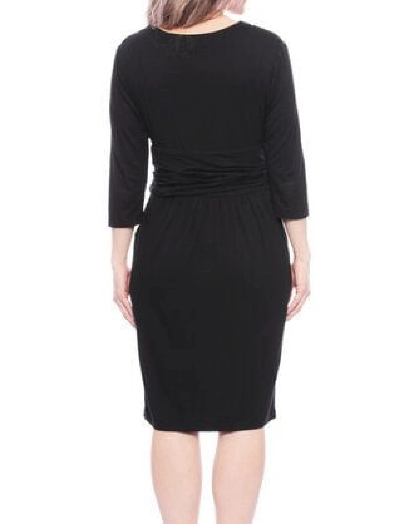 Ingoria TIFFANIE Figurfreundliches Etui-Kleid mit Tulpenrock aus TENCEL Modal – Ansicht 4