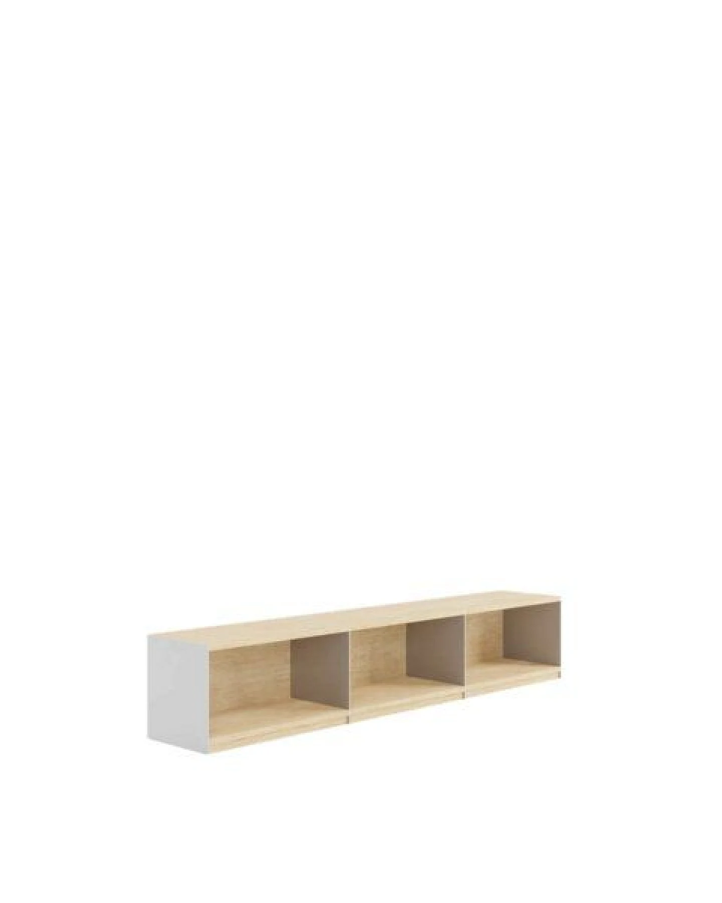 Loftblock Lowboard open – Ansicht 3