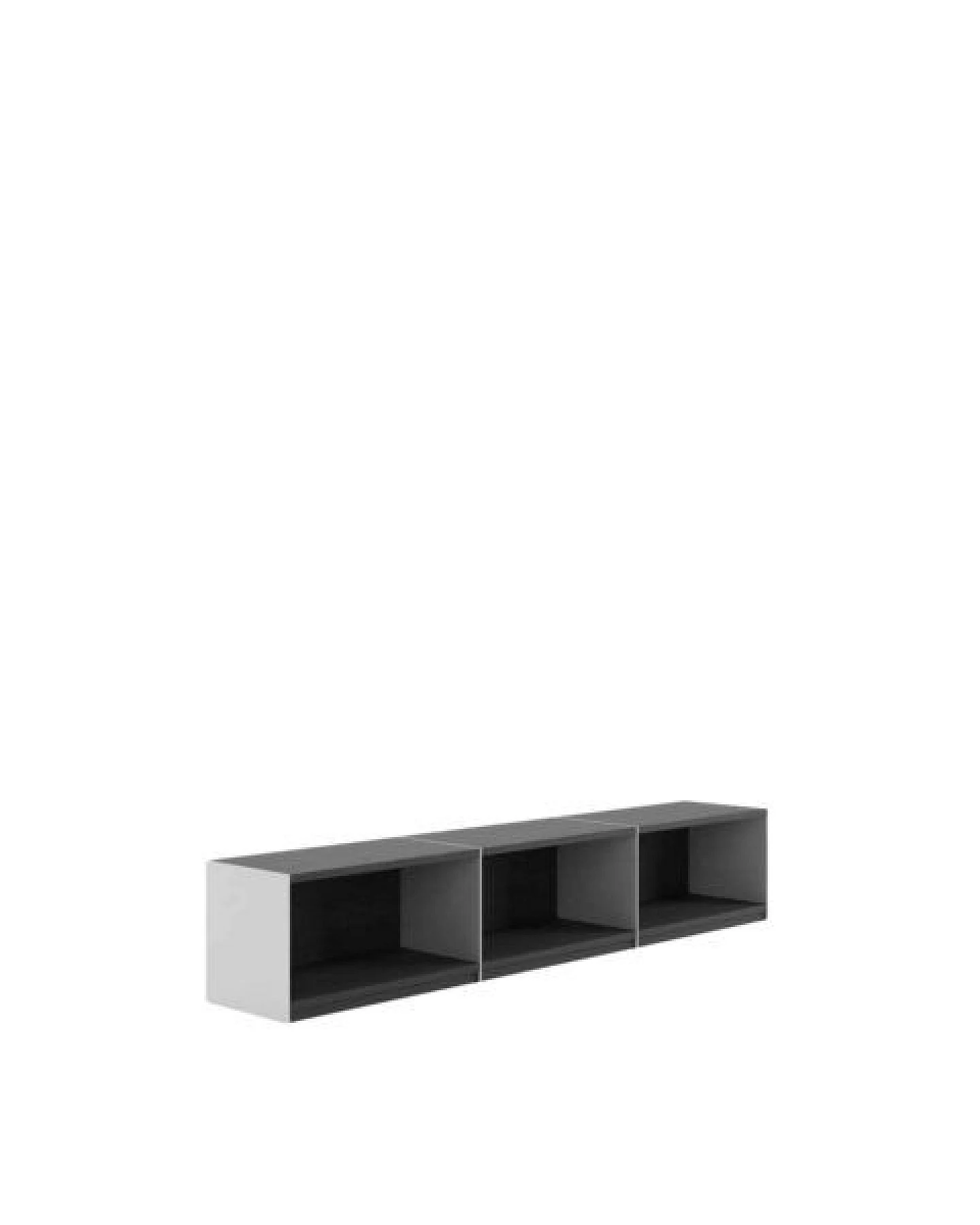 Loftblock Lowboard open – Ansicht 3