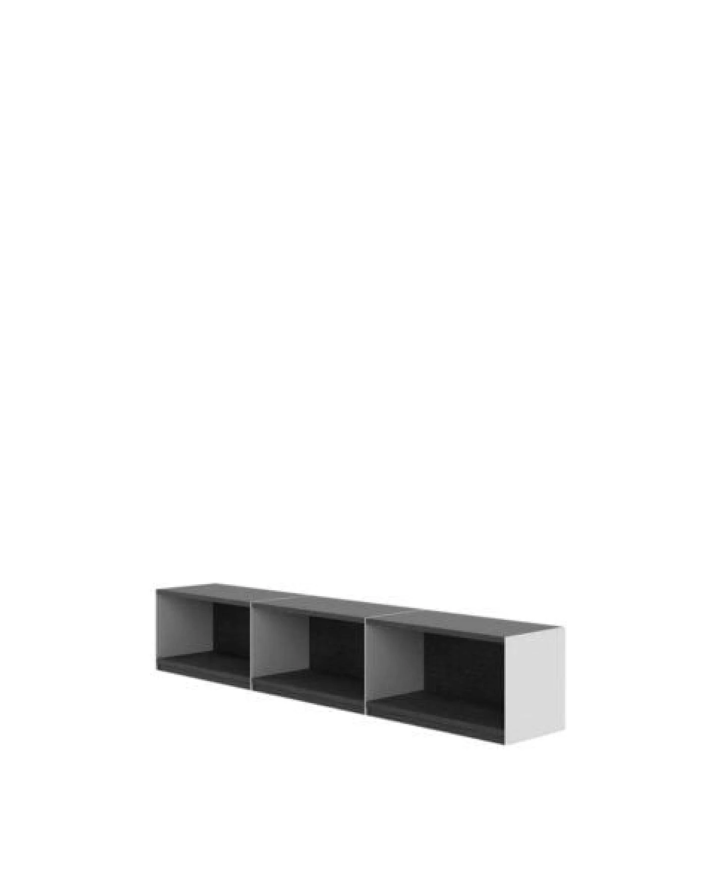 Loftblock Lowboard open – Ansicht 4
